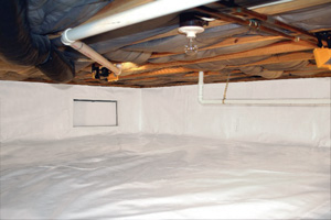Crawl Space Repair After in Richmond