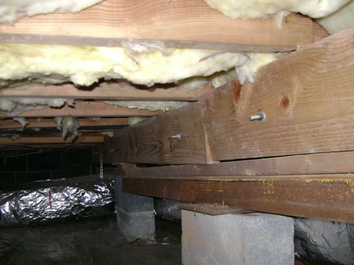 Crawl Space Structural Support Jacks In Ky Crawl Space Jack