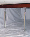 a crawl space repaired with crawl space jack posts and a crawl space liner for a home in London