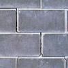 A diagonal stair-step crack found along a foundation wall in a Wilmore home