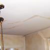 Drywall cracks in Nicholasville that were poorly patched and repaired.