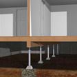 steel crawl space jack posts