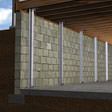 foundation wall repair I-beam system