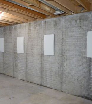 Wall anchor covers covering a foundation wall repair system in Campbellsville, Lawrenceburg, Versailles, Harrodsburg, London