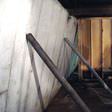 severely leaning foundation walls in Frankfort