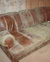 furniture in a Harrodsburg basement destroyed by mold and dust mites